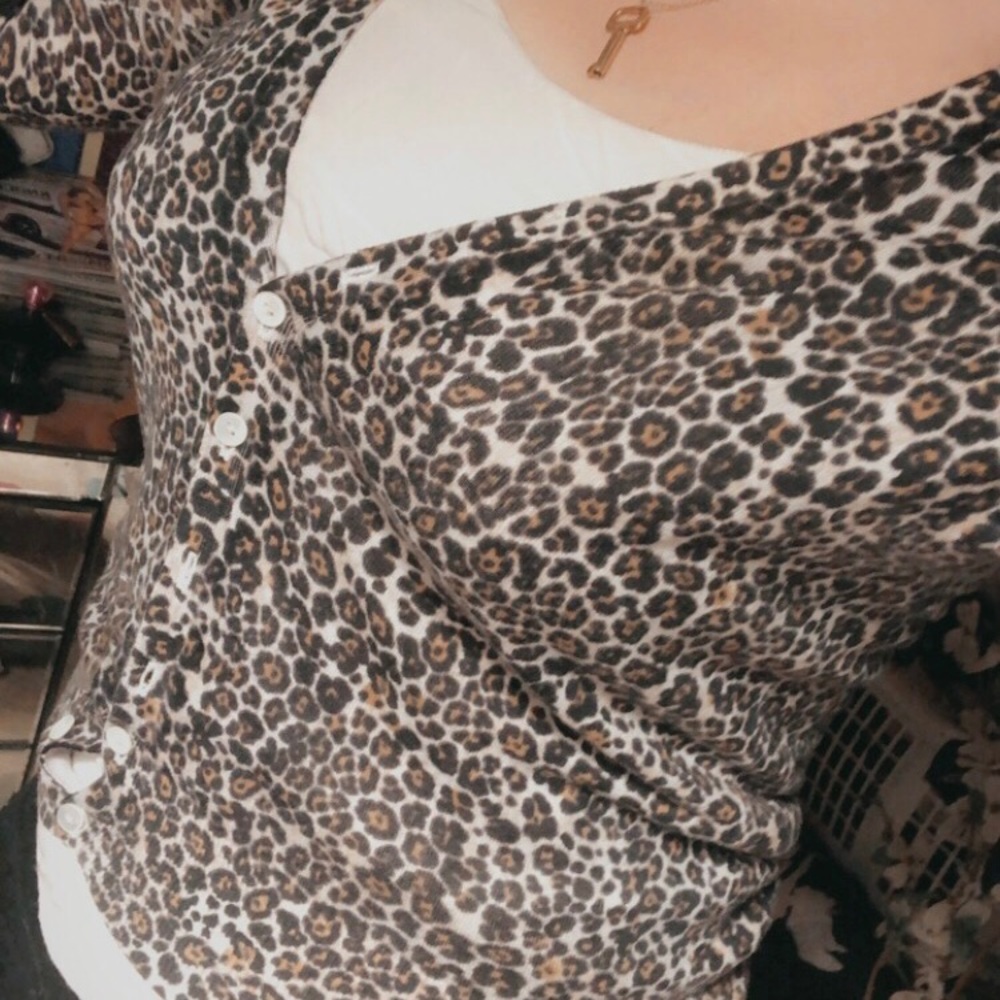 Victoria secret Leopard cardigan